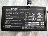 Epson A291B 24v 1.4a ac adapter AC Input: 100-240V~1A, 50/60Hz, 43W. DC Output: 24V, 1.4A.