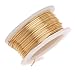 Artistic Wire 26-Gauge Non-Tarnish Brass Wire, 15-Yards