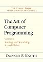 Art of Computer Programming, Volume 3: Sorting and Searching (2nd Edition)