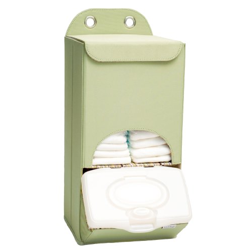 JJ Cole Collections JDKGS - Windelaufbewahrung/ Windelbox Diaper Stacker Green Stripes Preisvergleich