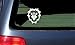 White Vinyl Alliance Logo Sticker - World of Warcraft Fans