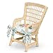 American Girl Samantha Parkington Retired Single Wicker Furniture Chair for 18 inch Dolls
