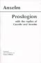 Proslogion, with the Replies of Gaunilo and Anselm