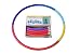 Weighted Sports Hula Hoop for Weight Loss - Trim Hoop 3B 3 lb. No Ridge, Travel Easy and Easy to Assemble/disassemble
