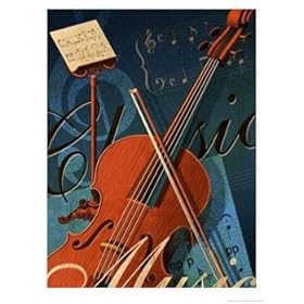 Classical Music Montage Art Giclee Poster Print by Dynamic Graphics