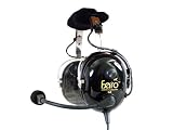 Faro G2 - Premium Pilot Aviation Headset, w/ Mp3 Input BLACK