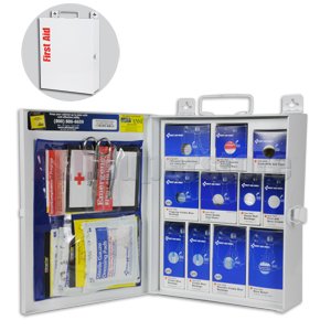 Smart Compliance Food Service Kit w/Medium Metal Cabinet - 1350-FAE-0103