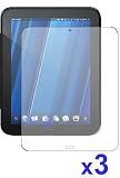 HandHelditems(TM) HP TouchPad Crystal Clear Screen Protector (3 Pack) (Free HandHelditems Sketch Universal Stylus Pen)