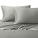 Standard Size Gray Ultra Soft bed Pillowcases 100% Rayon from Bamboo 2PC Pillow Cases