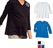 Port Authority - Maternity 3/4 Sleeve V-Neck T-Shirt (L341VM)