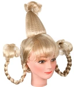 Whoville Girl Halloween Costume Wig