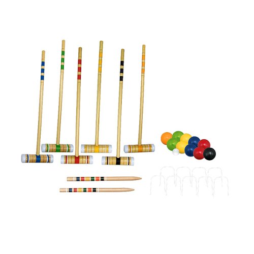 Childrens Toyshop  Toys : Franklin Croquet/Bocce Set