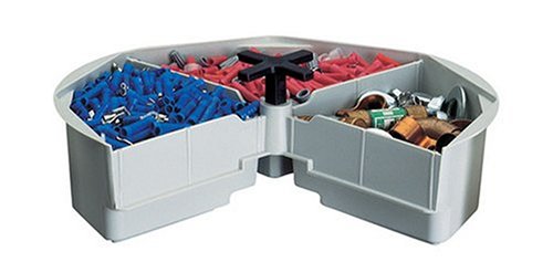 Custom LeatherCraft 1142 2?-Inch High, 3/4-Round Bucket Tray