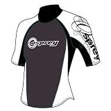 Ladies OSX Wetsuit Rash Vest White / Grey / Black S
