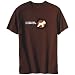 T-Shirt Mens Brown " Standard Schnauzer " Dogs Large