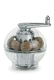 Peugeot Tidore Nutmeg Shaver, Clear Acrylic 4-1/4-inches