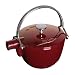 Kitchen & Housewares : Staub La Theiere Round Tea Kettle - Grenadine