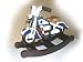 Toys : Natural Rocking Bike 32" Long