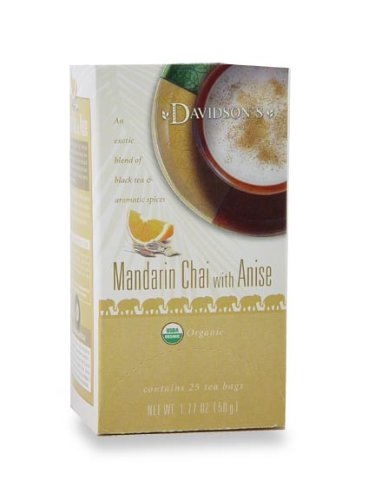 Mandarin Anise Chai Box 25 by Davidson