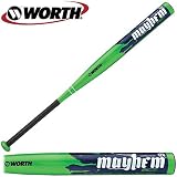 Worth Mayhem MAY120 Slowpitch Softball Bat 34"/28oz