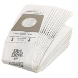 Dirt Devil Type U Vacuum Cleaner Bags, 10-Pack