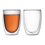 Bodum Pavina 12-Ounce Double-Wall Thermo Cooler/Beer Glass, Set of 2