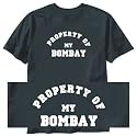 T-SHIRT BLACK " PROPERTY OF MY BOMBAY "