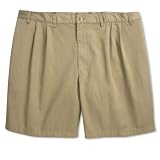 Izod Two-pleat Twill Shorts