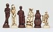Golf Chessmen - Handpainted Polystone