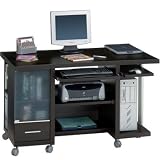 Jahnke Computer Power Line CPL130 Wenge/Dark Oak Effect Computer Desk