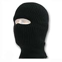 Face Ski Mask 1 Hole Black