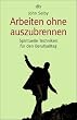 Arbeiten ohne auszubrennen: Spirituelle Techniken f�r den Berufsalltag
