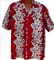 &nbsp;&nbsp;Exclusive Hawaiian Flowers In Paradise Aloha Shirt