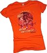 "Her Head Don't Come Off" -- Labyrinth Crop Sleeve Fitted Juniors T-Shirt