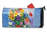 Poppy Meadow Magnetic Mailbox Cover - B000MCCKZ4