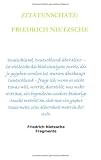 Produkt-Bild: Zitatenschatz: Friedrich Nietzsche
