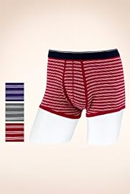 3 Pack - Cool & Fresh™ Stretch Cotton Striped Hipsters