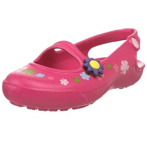 crocs Toddler/Little Kid Gabby Flower Slingback Ballet Flat