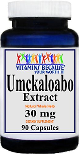 Umckaloabo Extract 30mg Capsules - Cold/Respiratory/Immune System Umckaloabo Extract 30mg Capsules - Cold/Respiratory/Immune System