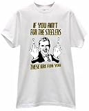 MAN FLIPPING BIRD IF YOU AINT FOR THE STEELERS THESE ARE FOR YOU T SHIRT jersey