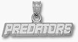Nashville Predators 'Predators' Pendant - Sterling Silver Jewelry