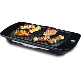 Buy Emeril by T-fal, CB6530003 Gourmet Griller with Removable Nonstick Die-cast Aluminum Grill Plate,... now!