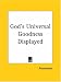 Book God's Universal Goodness Displayed