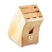 Mundial Solid Wood 2800 Series 9-Slot Knife Storage Block