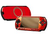PlayStation Portable 1000 (PSP) Skin - NEW - RED CHROME MIRROR system skins ....