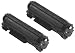 2 Pack Canon 128 (3500B001) Toner Cartridge Compatible by LINKYO LY-3500B001-128 - Black 2100 Yield