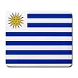 Uruguay Flag Mouse Pad