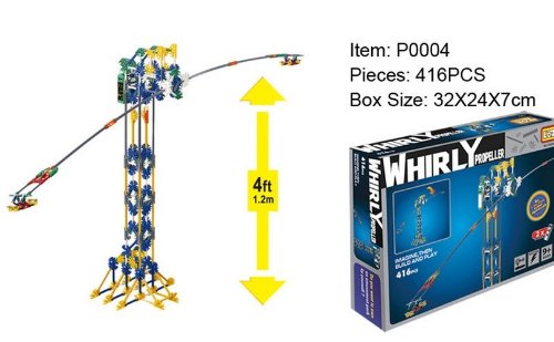 LOZ Electric Blocks Rotating Machine