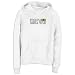 Sweatshirt Woman White Elegant Flag 