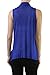 TL Womens Versatile Sleeveless Open Hem Vest Rayon Cardigan in Solid Colors